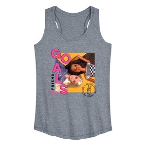 Women's - Barbie - Friend Goals Graphic Racerback Tank - 1 of 4