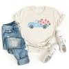 Simply Sage Market Spring Retro Truck With Flowers Short Sleeve Tee - 3 of 4