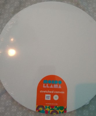 8pk 8x10 Stretched Canvas White - Mondo Llama™ : Target