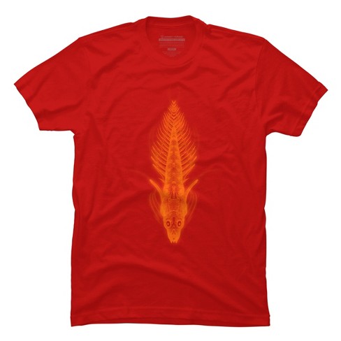 Men's Design By Humans Prehistoric Life Form By Winters860 T-shirt - Red -  2x Large : Target