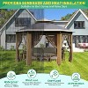 GustoWave Portable Outdoor 6 Sided Gazebo Tent Pergola, Carpa for Backyard - 4 of 4