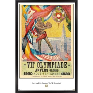 Trends International Team USA - Antwerp 1920. Games of the VII Olympiad. Framed Wall Poster Prints - 1 of 4
