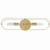 Craftmade Lighting Mindful 2 - Light Wall Light in  Satin Brass - 4 of 4
