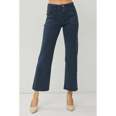 Women's Blueberry Ankle Flare Jean - RISEN
