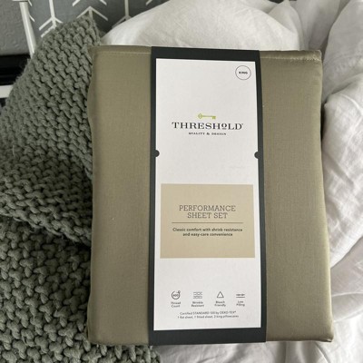 Twin/twin Xl 400 Thread Count Printed Pattern Performance Sheet Set ...