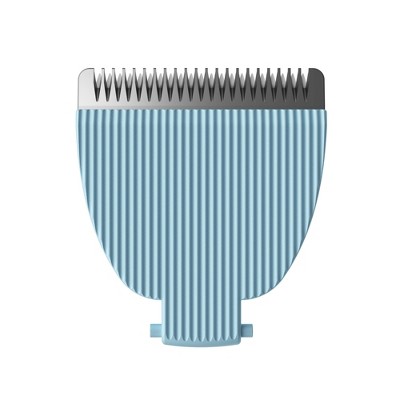 Meridian Slimmer Trimmer Precision Pubic & Body Hair Trimmer Ceramic Blade, Single Replacement Blade - Sky Blue