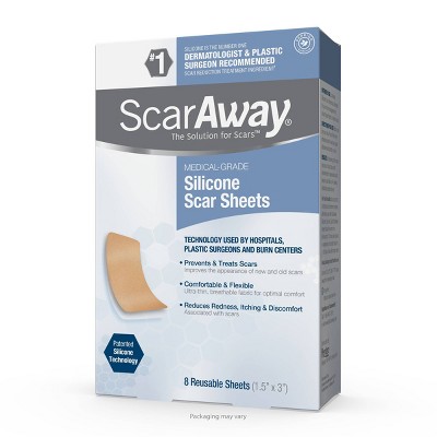 ScarAway Scar Treatment Sheets - 8ct