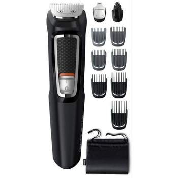 Philips Norelco Series 3000 Multigroom All-in-One Men's Rechargeable Electric Trimmer with 13 Attachments - MG3740/40