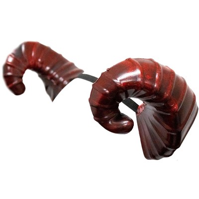 Underwraps Burgundy Small Devil Horns Adult Costume Headband Target