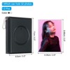 Unique Bargains PVC Material Hard Shell Key Chain Photocard Binder Album 4.3"x3.3" 2 Pcs - 2 of 4