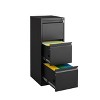 Metal Filing Cabinet, Vertical File Cabinets with Lock Home Office Metal File Organizer - 4 of 4