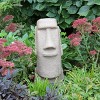 Emsco Easter Island Head Outdoor Garden Statue - Sand - 3 of 3
