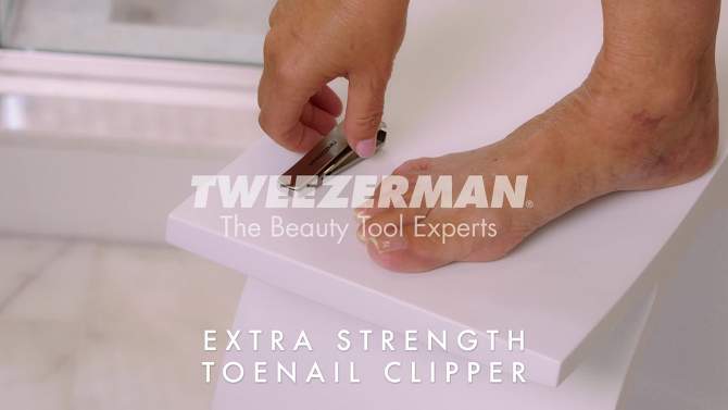 Tweezerman Extra Strength Toenail Clipper, 2 of 10, play video