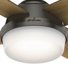 Hunter 52" Dempsey Lighted Ceiling Fan Noble Bronze Finish with Integrated LED and Handheld Control - 4 of 4