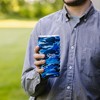 Pavilion Gift Company - Papa Bear - 20 oz Travel Tumbler with 3D Silicone Wrap - Portable Drinkware - 3 of 4