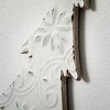 11.75", 15.75" & 19" Sullivans Tree Christmas Wall Decor Set of 3, White - 2 of 3
