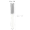 Unique Bargains Feet Care Tool Dual Sided Removes Dead Skin Pedicure Foot File Stainless Steel 4 Pcs - 4 of 4