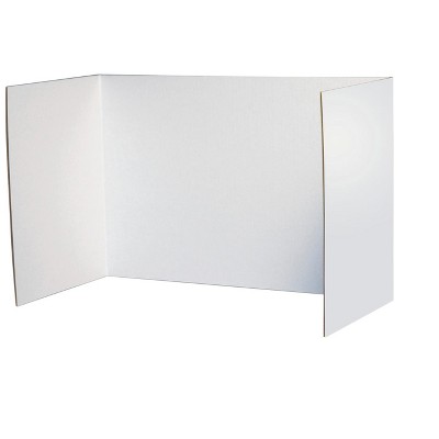 Pacon Privacy Board, 48 x 16 Inches, White, pk of 4