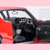 Nissan Skyline 2000GT-R (KPGC110) Tuned Version RHD (Right Hand Drive) Red 1/18 Model Car by Autoart - 4 of 4