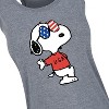Women's - Peanuts - Americana Snoopy Graphic Racerback Tank - 2 of 4