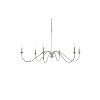 Elegant Lighting Rohan 54 inch chandelier in Polished Nickel - 3 of 4