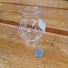 Clear Glass Lamp Chimney, Replacement Hurricane Globe Measures 1 5/16 Inch Diameter Base x 3 3/8 Inches High for Oil or Kerosene Lanterns, Vintner's - 2 of 3