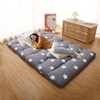 GustoWave Japanese Floor Futon Mattress, Tatami Mat Portable Camping Mat Kids Sleeping Pad, Foldable Roll Up  Mattress - 3 of 4
