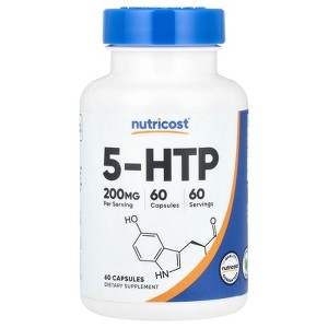 Nutricost 5-HTP, 200 mg, 60 Capsules - 1 of 2