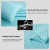 Peace Nest Premium Microfiber Ultra Soft Reversible Quilted Coverlet Set - 4 of 4