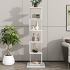 NicBex Bookshelf with Open Shelves,Rotating Bookshelf Storage Organizer for Bedroom,Living Room,Office - 2 of 4