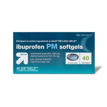 Ibuprofen (NSAID) PM Pain Reliever & Nighttime Sleep Aid Softgels - 40ct - up & up™