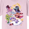 Care Bears X Universal Monsters Women's Cradle Pink Crew Neck Short Sleeve T-shirt - 3 of 4