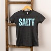 The Juniper Shop Salty Block Distressed Youth Short Sleeve Tee - 2 of 4