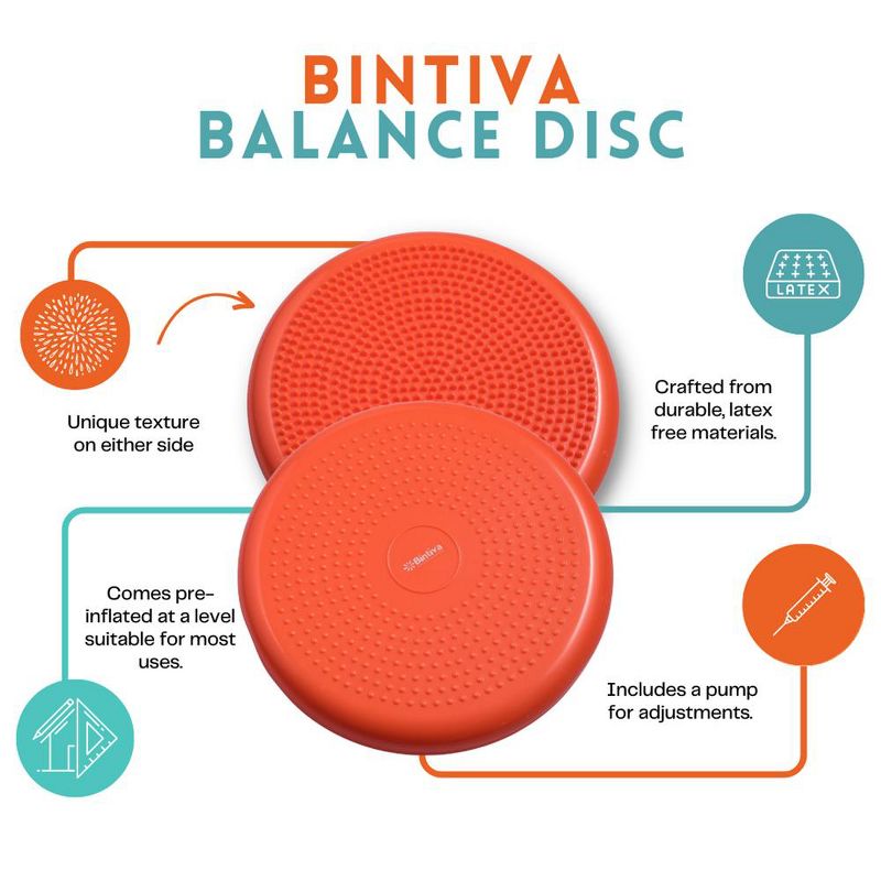 Bintiva Balance Disc - Wiggle Seat, 2 of 5