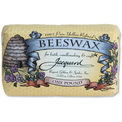 Jacquard Flexible Beeswax, Yellow, 1 lb Block