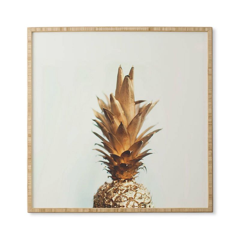 Chelsea Victoria The Gold Pineapple Framed Wall Art by Deny Designs, 5 of 7