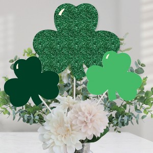 Big Dot of Happiness St. Patrick's Day - Saint Paddy's Day Party Centerpiece Sticks - Table Toppers - Set of 15 - 1 of 4
