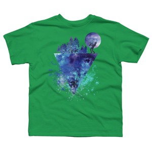 Boy's Design By Humans Play Music On The Edge By Maryedenoa T-Shirt - 1 of 2