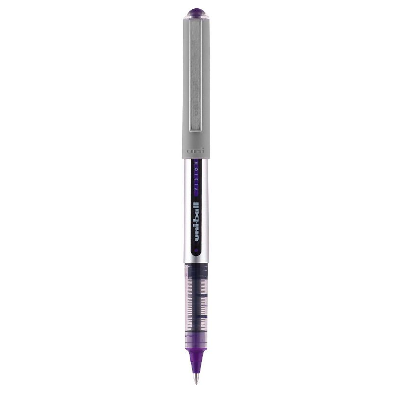 uni-ball Vision Rollerball Pens Fine Point Purple Ink Dozen (SAN60382), 3 of 9