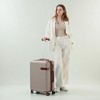 4 PCS Expanable Luggage Set with Compression Packing Cubes, Suitcase with TSA Lock and 360° Spinner Wheels, 16"+20"+24"+28" - ModernLuxe - 2 of 4