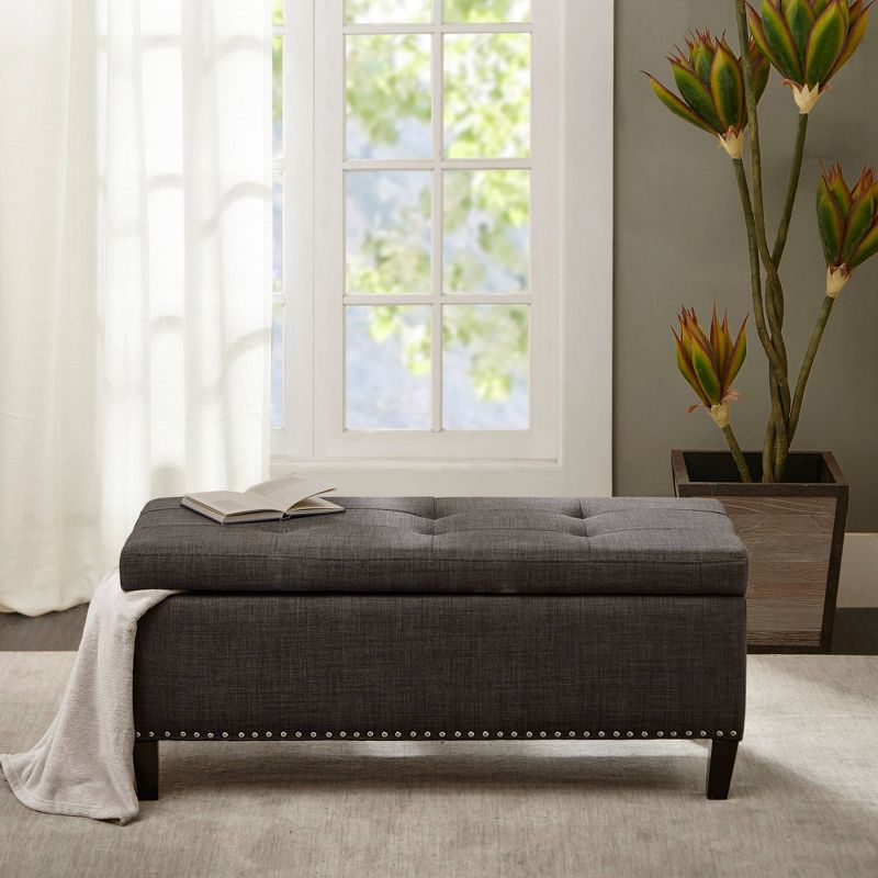 Tufted-Top Storage Ottoman, 3 of 11