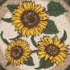 Earth Rugs Bright Sunflower Jute Trivet – Artisan Braided Pad for Farmhouse Style - 3 of 3