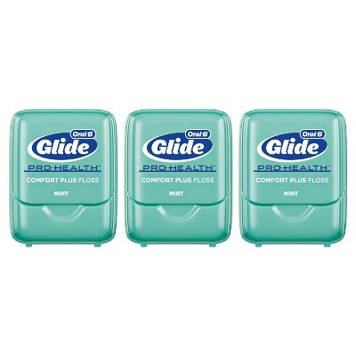 Oral-B Glide Pro-Health Comfort Plus Dental Floss, Extra Soft, 40m,  3 Pack