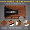 Urban Sombrero JiggleFold Slim Minimalist Wallet - Men's Front Pocket Credit Card Holder & Money Clip - image 4 of 4