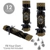 Big Dot of Happiness Roaring 20's - No Snap 1920s Art Deco Jazz Party Table Favors - DIY Cracker Boxes - Set of 12 - 3 of 4