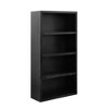 ORRD 60 inch Bookshelf No Assembly Required, Modern 4 Shelf Bookcase with Rosewood Finish, Ready to Use, Storage & Decor - 3 of 4