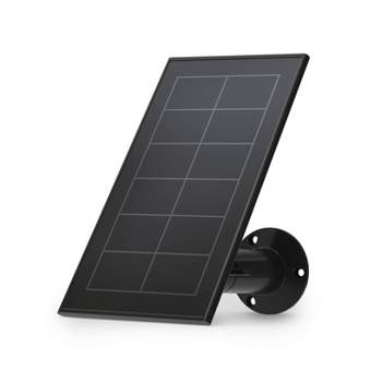 Arlo Solar Panel Charger for Arlo Ultra, Ultra 2, Pro 3, Pro 4 and Pro 3 Floodlight Cameras - Black