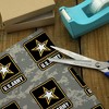 U.S. Army Logo On Camo Gift Wrap 30" x 72" - 4 of 4