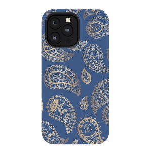 Cynthia Haller Classic blue and gold paisley Tough iPhone 14 Case - Society6 - 1 of 1