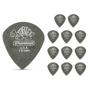 Dunlop Tortex Pitch Black Jazz Guitar Picks 1 Dozen - 1 of 4